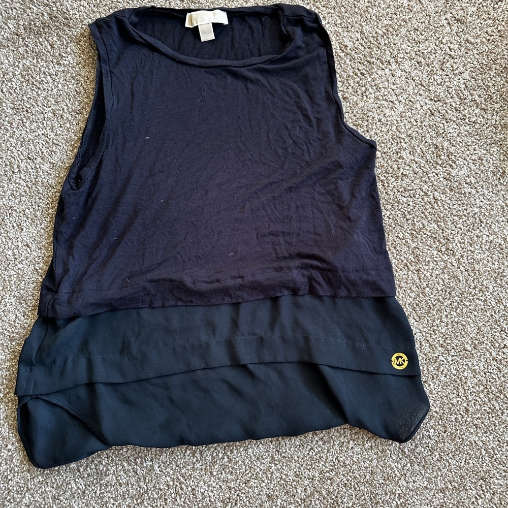 Black Michael Kors tank top
